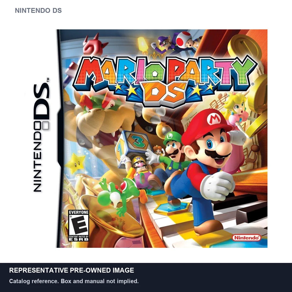 Representative pre-owned Mario Party DS (Nintendo DS), white product reference.
