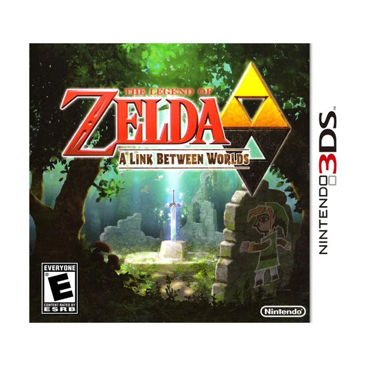 Representative pre-owned Zelda A Link Between Worlds (Nintendo 3DS), white product reference.