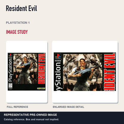 Representative pre-owned Resident Evil (PlayStation 1), full image and detail.