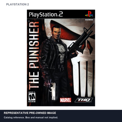 Representative pre-owned The Punisher (PlayStation 2), white product reference.