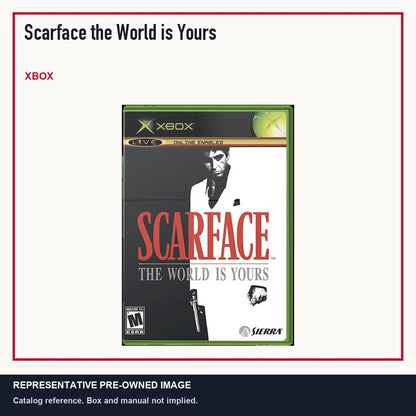 Representative pre-owned Scarface the World is Yours (Xbox), minimal product layout.