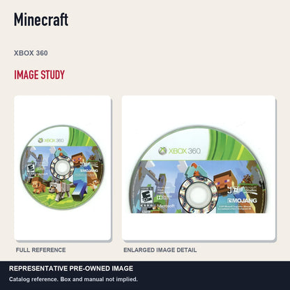 Representative pre-owned Minecraft (Xbox 360), full image and detail.