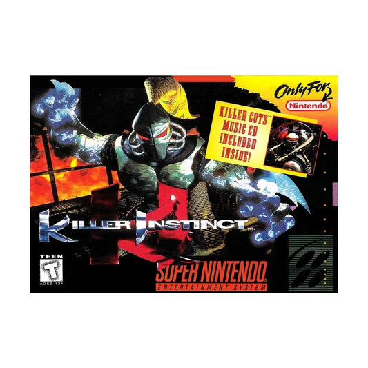 Representative pre-owned Killer Instinct (Super Nintendo), white product reference.
