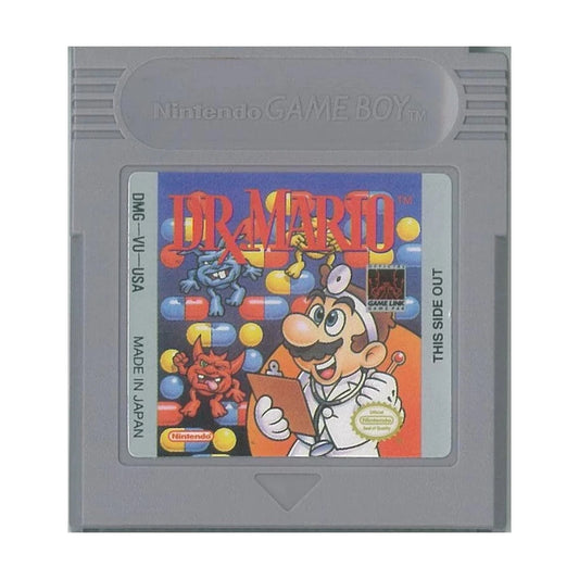 Representative pre-owned Dr. Mario (Game Boy), white product reference.