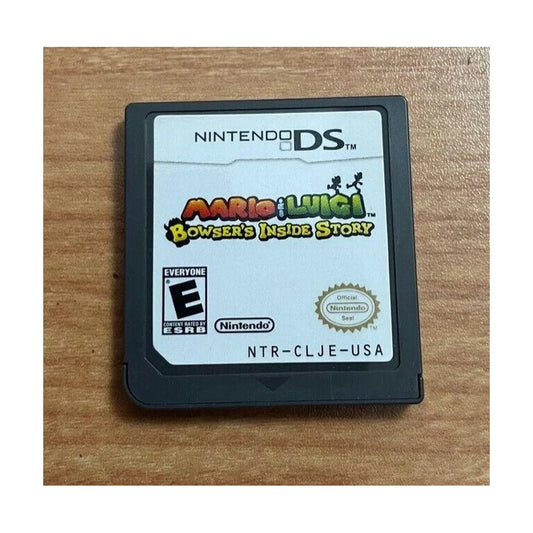 Representative pre-owned Mario & Luigi: Bowser's Inside Story (Nintendo DS), white product reference.