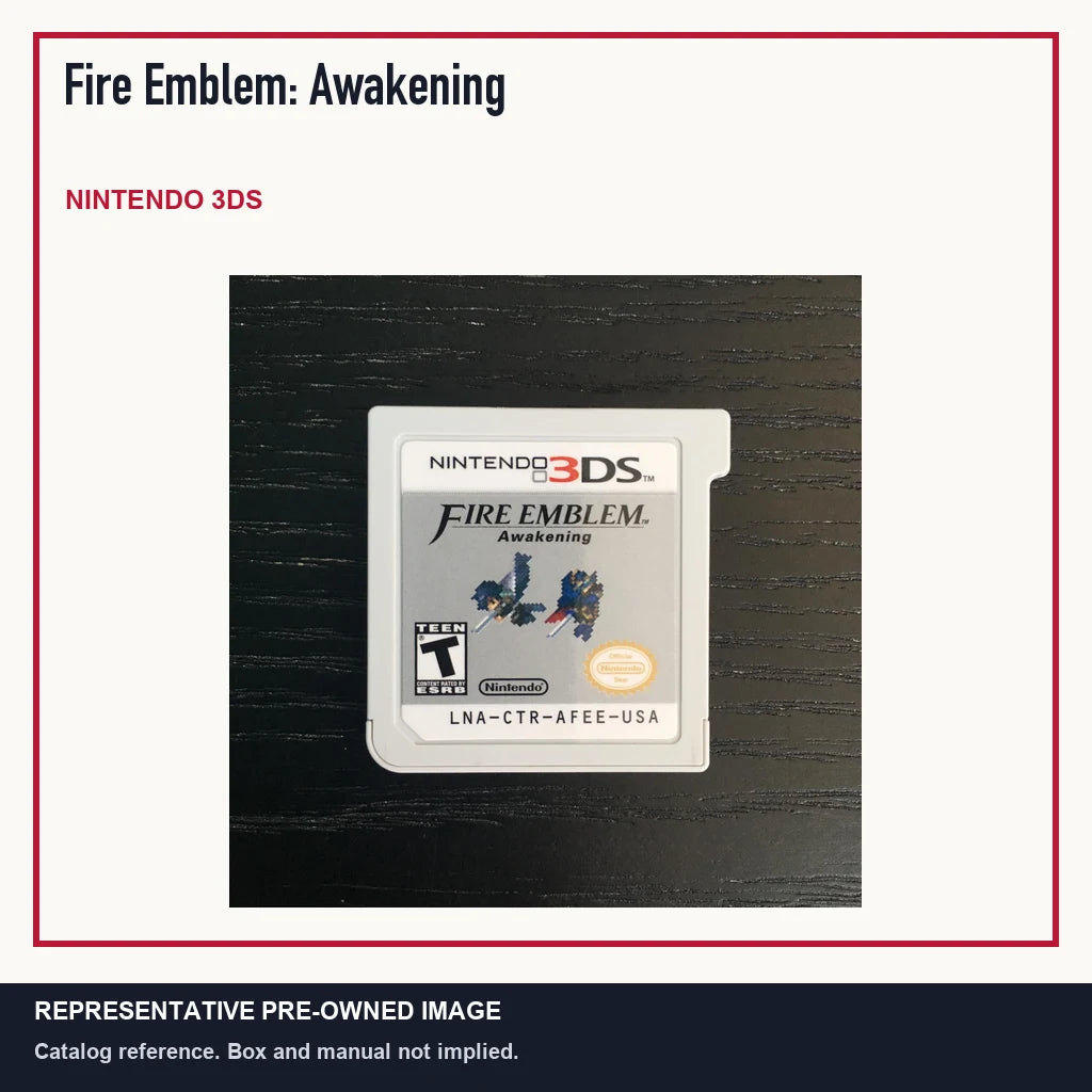 Representative pre-owned Fire Emblem: Awakening (Nintendo 3DS), minimal product layout.