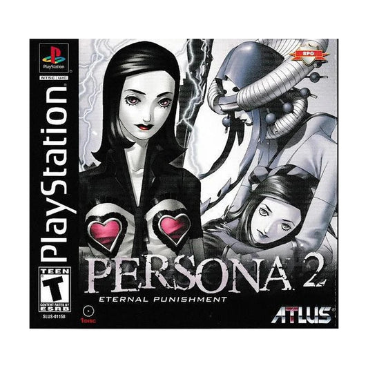 Representative pre-owned Persona 2 Eternal Punishment (PlayStation 1), white product reference.