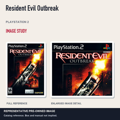 Representative pre-owned Resident Evil Outbreak (PlayStation 2), full image and detail.