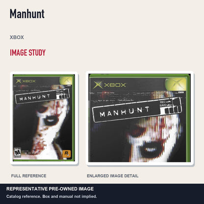 Representative pre-owned Manhunt (Xbox), full image and detail.