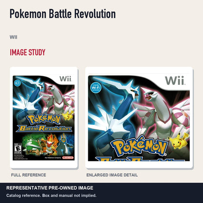 Representative pre-owned Pokemon Battle Revolution (Wii), full image and detail.