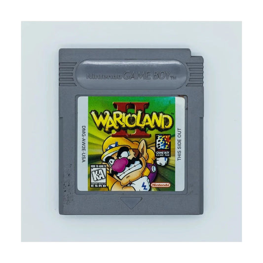 Representative pre-owned Wario Land II (Game Boy), white product reference.