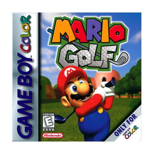 Representative pre-owned Mario Golf (Game Boy Color), white product reference.