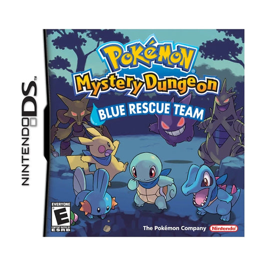 Representative pre-owned Pokemon Mystery Dungeon Blue Rescue Team (Nintendo DS), white product reference.