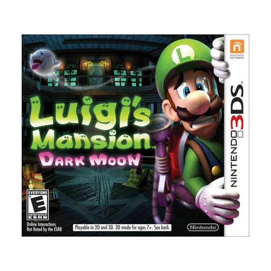 Representative pre-owned Luigi's Mansion: Dark Moon (Nintendo 3DS), white product reference.