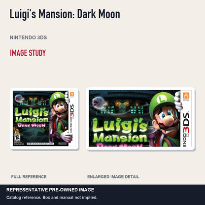 Representative pre-owned Luigi's Mansion: Dark Moon (Nintendo 3DS), full image and detail.