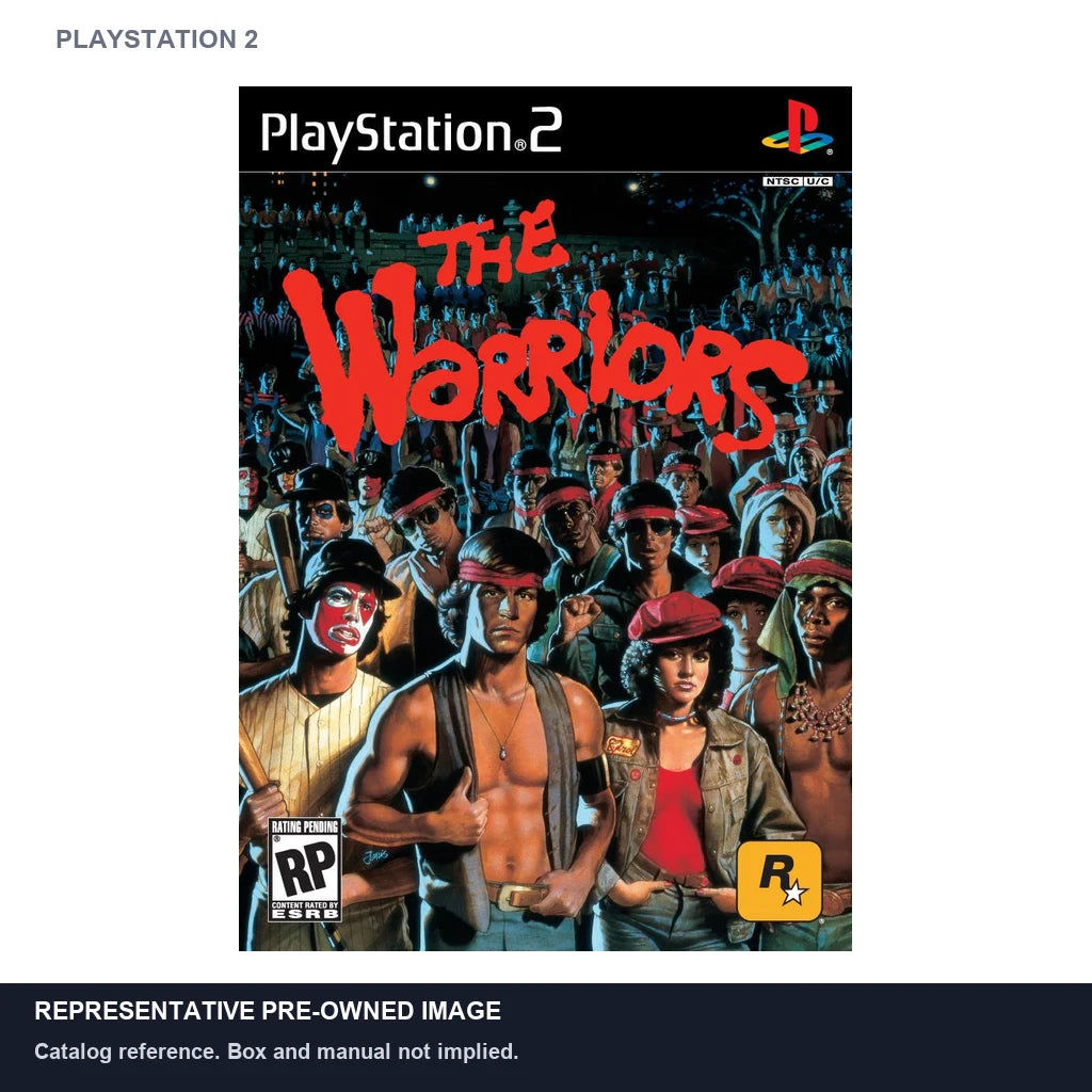 Representative pre-owned The Warriors (PlayStation 2), white product reference.