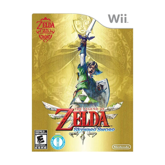 Representative pre-owned Zelda Skyward Sword (Wii), white product reference.