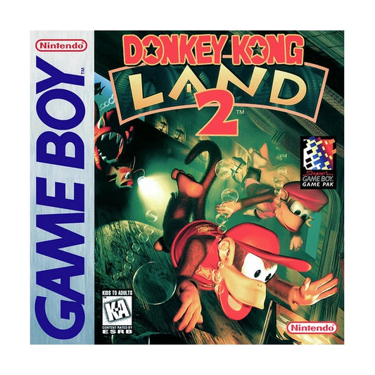 Representative pre-owned Donkey Kong Land 2 (Game Boy), white product reference.