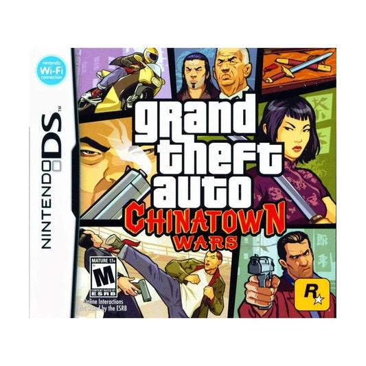 Representative pre-owned Grand Theft Auto: Chinatown Wars (Nintendo DS), white product reference.