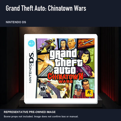 Representative pre-owned Grand Theft Auto: Chinatown Wars (Nintendo DS), product image on a display panel.