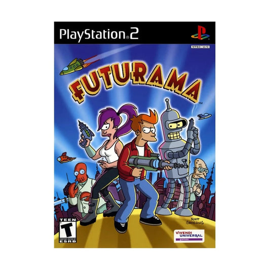 Representative pre-owned Futurama (PlayStation 2), white product reference.
