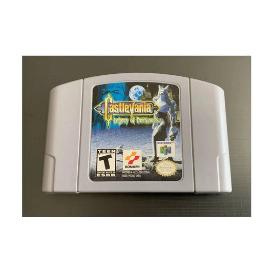 Representative pre-owned Castlevania Legacy of Darkness (Nintendo 64), white product reference.