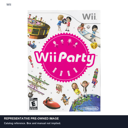 Representative pre-owned Wii Party (Wii), white product reference.