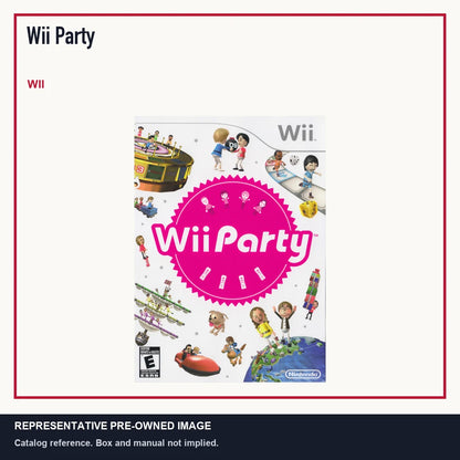 Representative pre-owned Wii Party (Wii), minimal product layout.