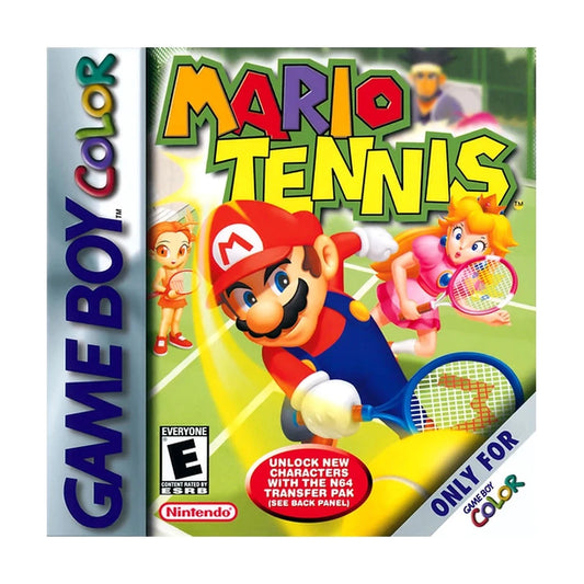 Representative pre-owned Mario Tennis (Game Boy Color), white product reference.