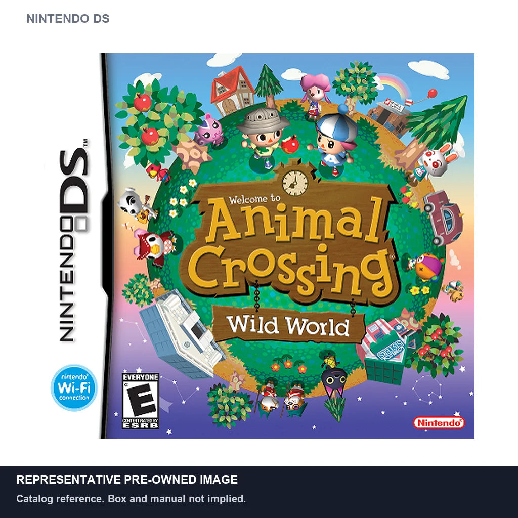 Representative pre-owned Animal Crossing Wild World (Nintendo DS), white product reference.
