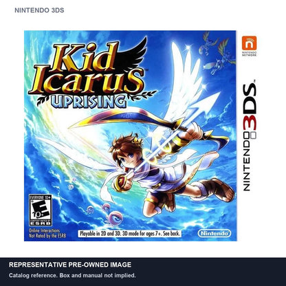 Representative pre-owned Kid Icarus Uprising (Nintendo 3DS), white product reference.