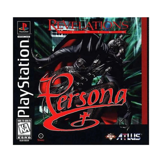 Representative pre-owned Persona Revelations Series (PlayStation 1), white product reference.