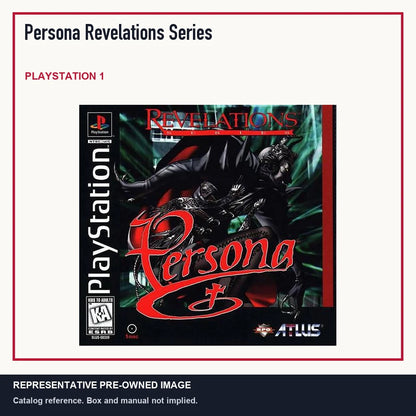Representative pre-owned Persona Revelations Series (PlayStation 1), minimal product layout.