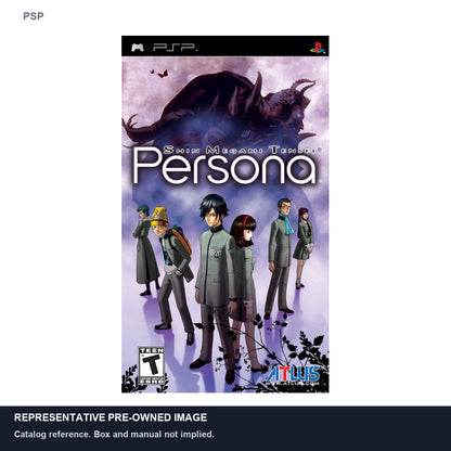 Representative pre-owned Shin Megami Tensei: Persona (PSP), white product reference.