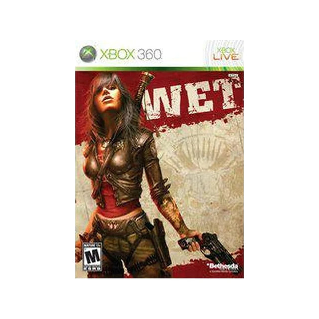 Representative pre-owned Wet (Xbox 360), white product reference.