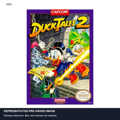 Representative pre-owned Duck Tales 2 (NES), white product reference.