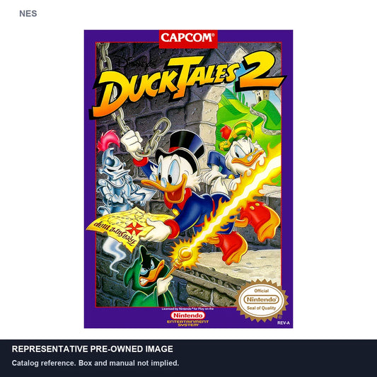 Representative pre-owned Duck Tales 2 (NES), white product reference.