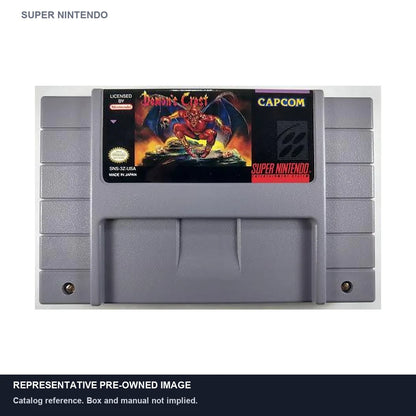 Representative pre-owned Demon's Crest (Super Nintendo), white product reference.