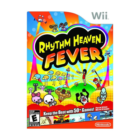 Representative pre-owned Rhythm Heaven Fever (Wii), white product reference.