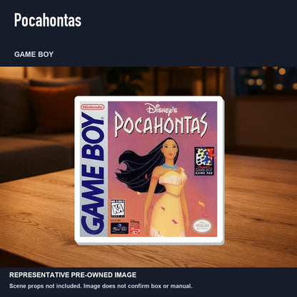 Representative pre-owned Pocahontas (Game Boy), product image in a styled room scene.