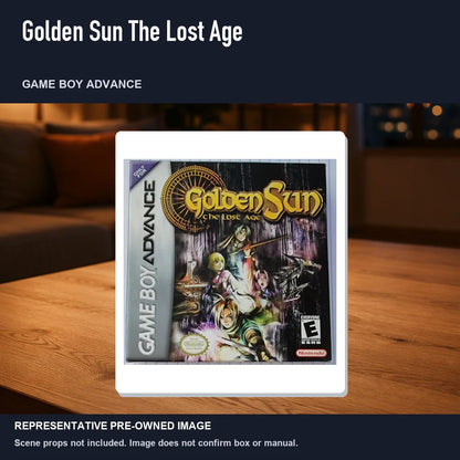 Representative pre-owned Golden Sun The Lost Age (Game Boy Advance), product image in a styled room scene.
