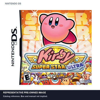 Representative pre-owned Kirby Super Star Ultra (Nintendo DS), white product reference.