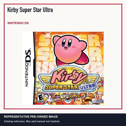 Representative pre-owned Kirby Super Star Ultra (Nintendo DS), minimal product layout.