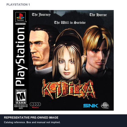Representative pre-owned Koudelka (PlayStation 1), white product reference.