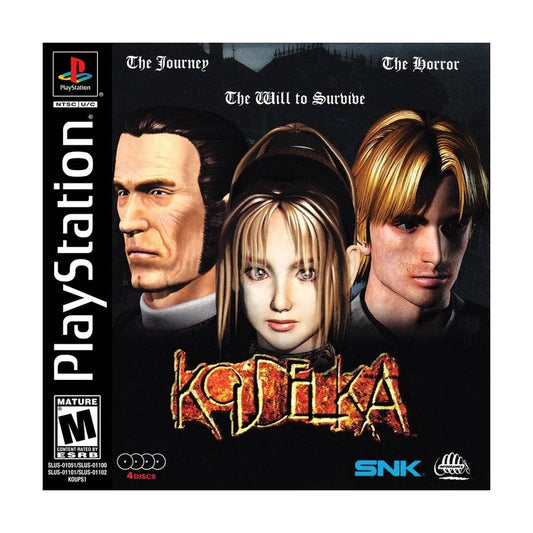 Representative pre-owned Koudelka (PlayStation 1), white product reference.