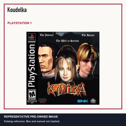 Representative pre-owned Koudelka (PlayStation 1), minimal product layout.