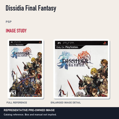 Representative pre-owned Dissidia Final Fantasy (PSP), full image and detail.
