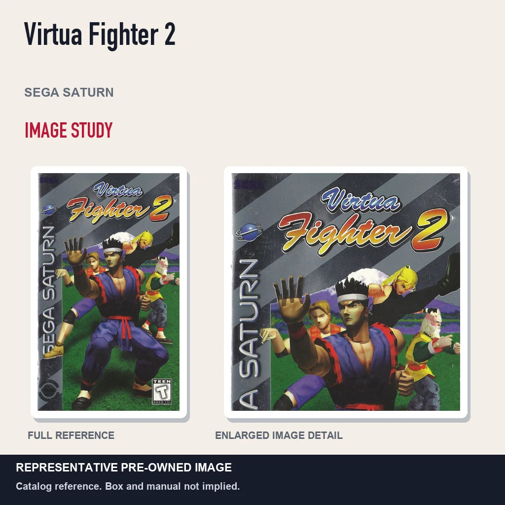 Representative pre-owned Virtua Fighter 2 (Sega Saturn), full image and detail.
