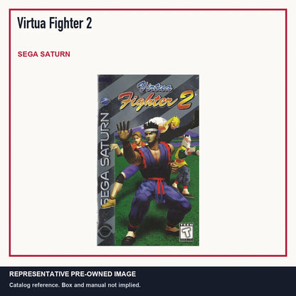 Representative pre-owned Virtua Fighter 2 (Sega Saturn), minimal product layout.