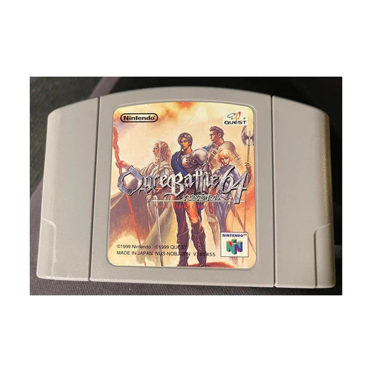 Representative pre-owned Ogre Battle 64: Person of Lordly Caliber (Nintendo 64), white product reference.